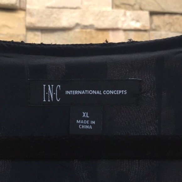 Inc Ruffled Button-Front Midi Dress - Picture 6 of 9